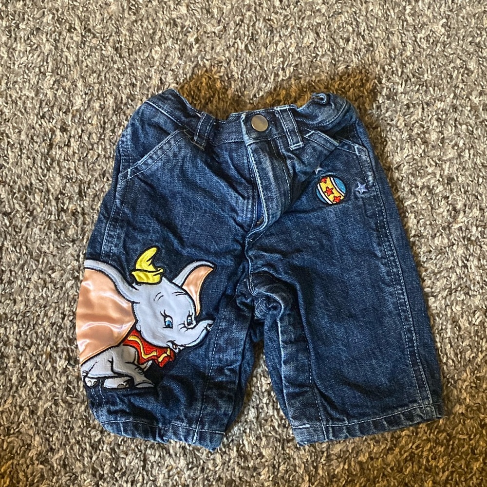 ✨SOLD✨Vintage Disney Store Dumbo Baby Jeans 3 months